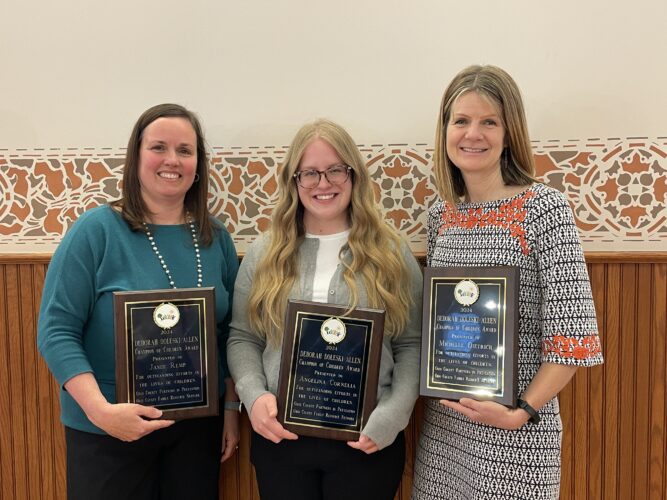 Three Women Recognized as ‘Champions of Children’